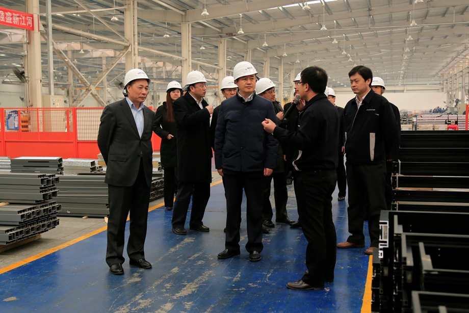 北京市委常委、宣传部长李伟一行光临壹定发创建专题调研
